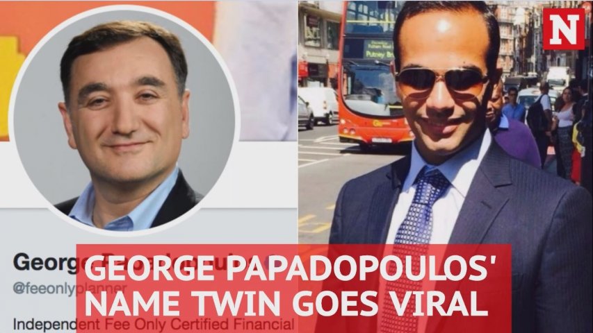 Not that George Papadopoulos: Twitter confuses Michigan man with Trump adviser from Russia probe
