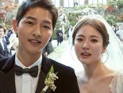 Song Joong-ki and Song Hye-kyo wedding dress