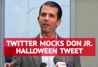 Twitter mocks Donald Trump Jrs Halloween socialism tweet