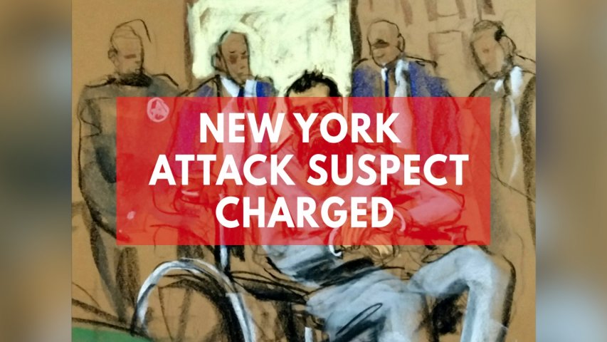 New York attack suspect Sayfullo Saipov charged in federal court