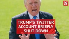 Donald Trumps Twitter account deactivated by employee on last day of work