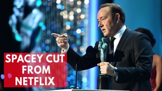 Kevin Spacey Released From All Netflix Productions Amid Sexual Assault Allegations