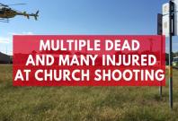 Texas church shooting leaves more than 20 dead