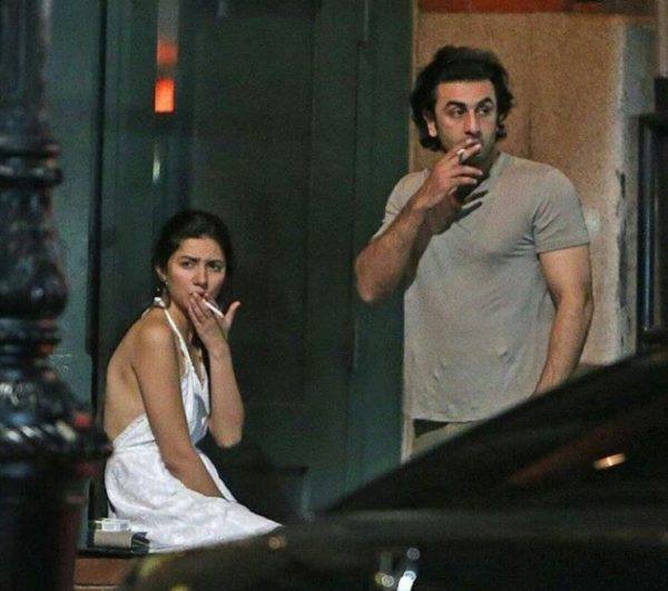 Mahira Khan and Ranbir Kapoor leaked picture
