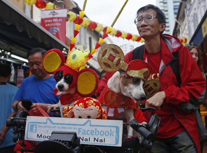 Lunar new year sales dip in Singapore chinatown