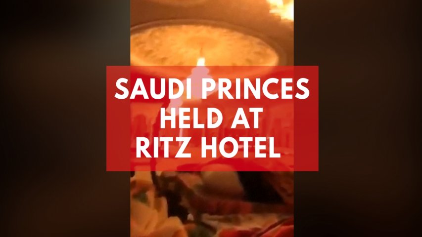 Saudi princes held at Ritz hotel in corruption crackdown