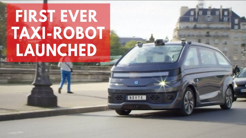 First ever taxi-robot developed by French startup