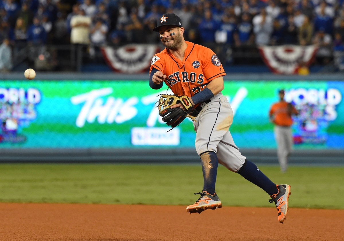 MLB: World Series-Houston Astros at Los Angeles Dodgers