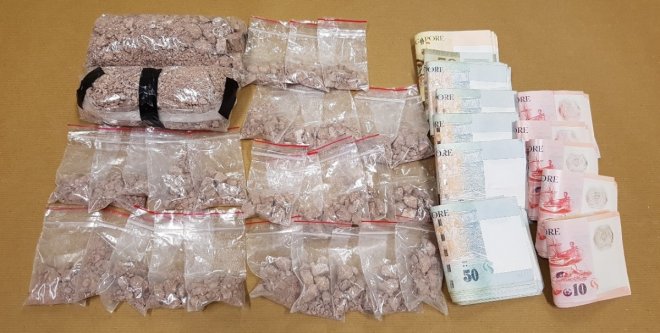 drugs seized in Singapore