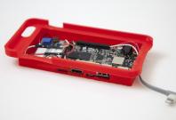 Custom-built case to run Android on iPhone 6s Custom-built case to run Android on iPhone 6s