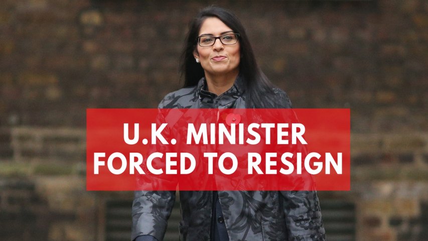 Priti Patel quits cabinet over undisclosed meetings in Israel