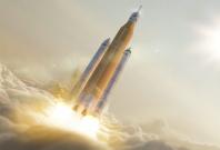 What the first launch of Nasas mammoth Space Launch System might look like
