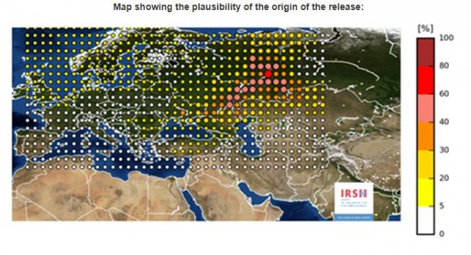 IRSN map