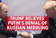 Trump says he believes Putin on Russias innocence in meddling in the 2016 presidential election