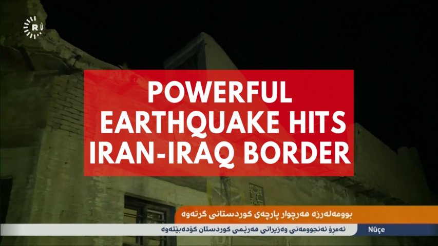 Powerful earthquake hits Iran-Iraq border region