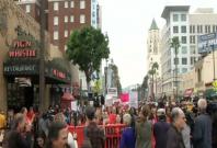 Thousands participate in #MeToo rally in Hollywood