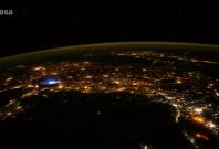 This footage shows captivating view of the Persian Gulf from outer space