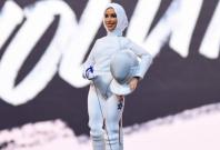 Hijab-wearing Barbie unveiled to honour US Olympian