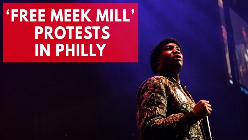 Free Meek Mill: Rick Ross and other celebrities protest rappers controversial prison sentence
