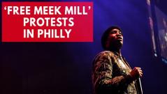 Free Meek Mill: Rick Ross and other celebrities protest rappers controversial prison sentence
