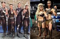 Comparison of Amazon Warrior 's costumes