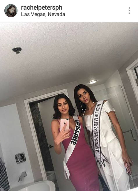 Philippines' Rachel Peters and Indonesia's Bunga Jelitha