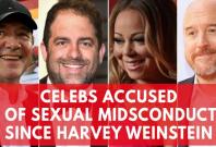 High-profile celebrities whove been accused of sexual misconduct since Harvey Weinstein