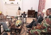Zimbabwe military says engaging with Mugabe on the way forward