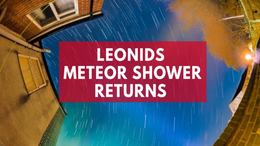 Amazing Timelapse of Leonid Meteor Shower captured in the UK