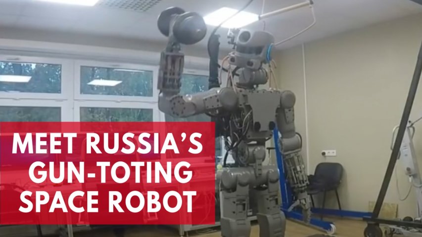 Meet Fedor, Russias gun-toting space robot, now preparing for a solo flight