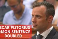 Oscar Pistorius prison sentence more than doubled