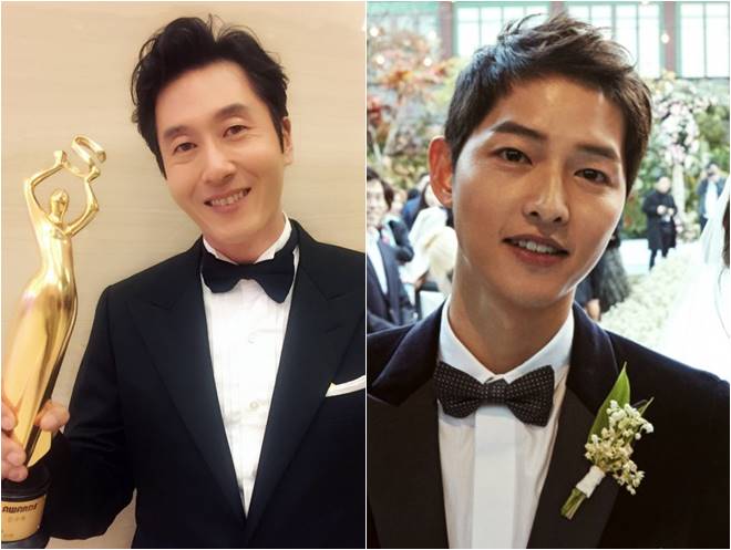 Kim Joo Hyuk (left) and Song Joong Ki