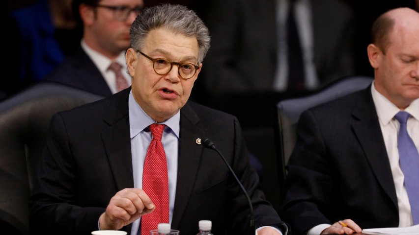 Al Franken says he is ashamed and embarrassed by sexual misconduct claims