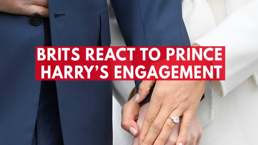 Brits react to Prince Harry and Meghan Markles engagement announcement