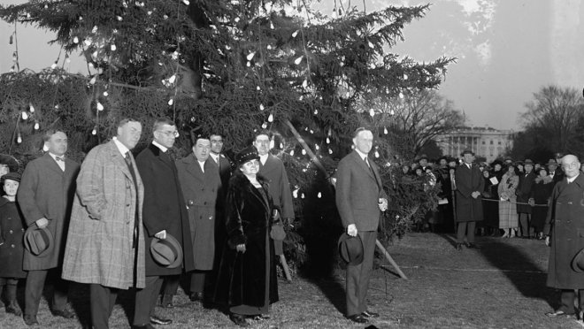 President Coolidge and First Lady Grace Coolidge