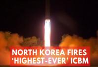 North Korea launches highest-ever ICBM that puts Washington, DC in range