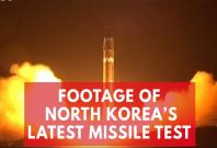Video shows Kim Jong-un watching North Koreas latest missile test