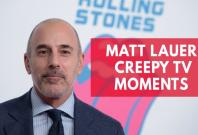 Matt Lauers creepy TV moments