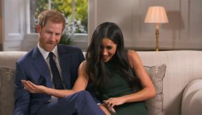 Watch Prince Harry and Meghan Markle goof around in engagement interview outtakes