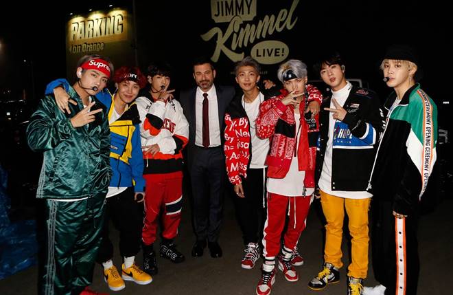 BTS with Jimmy Kimmel BTS with Jimmy Kimmel