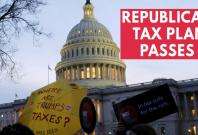 Republican tax plan passes in narrowly passes in Senate