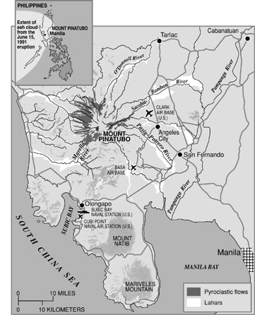 Mount Pinatubo eruption