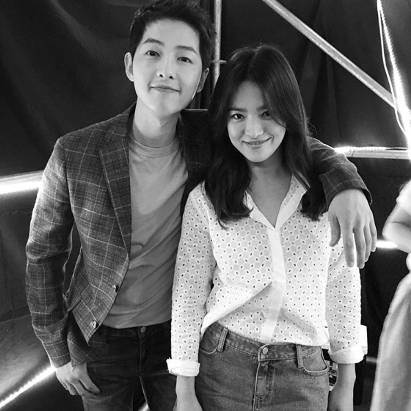 Song Joong Ki and Song Hye Kyo