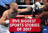 These were the 5 biggest sports headlines from 2017