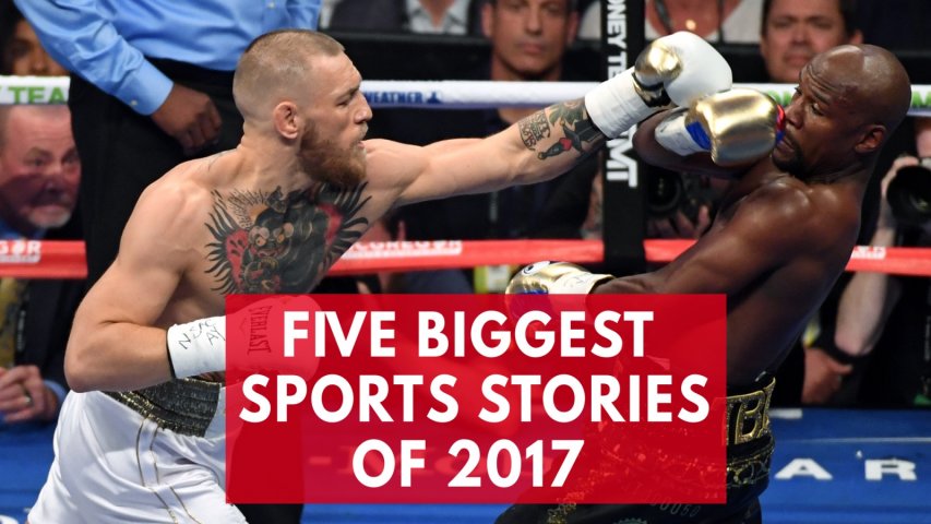 These were the 5 biggest sports headlines from 2017