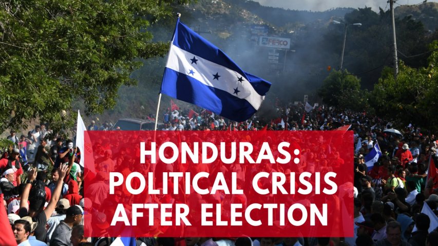 Political crisis in Honduras following presidential election
