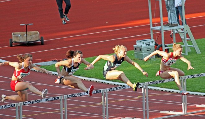 Women and athlete Women and athlete