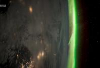 Astronaut captures aurora timelapse from space