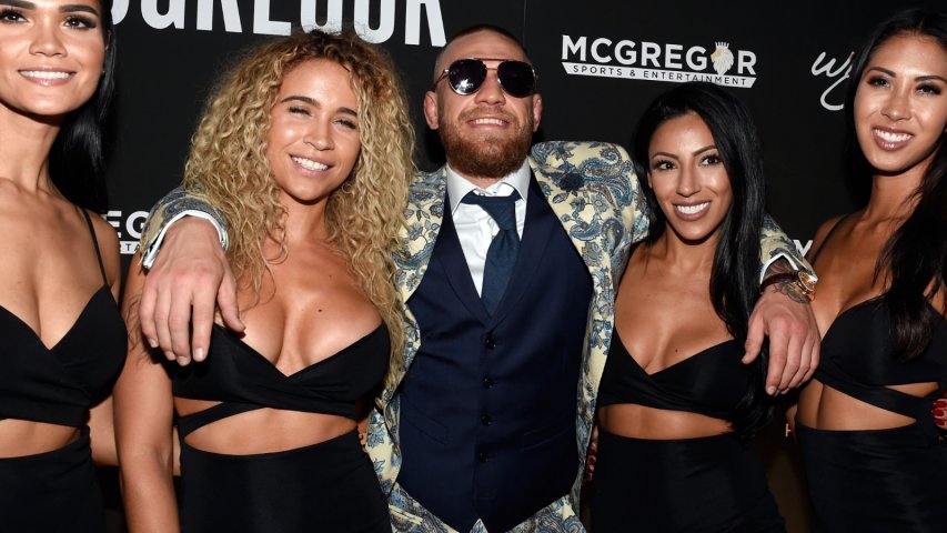 Conor McGregor gives a shout out to Rita Ora