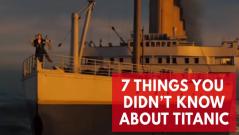 Titanic - 7 things you didnt know about the film